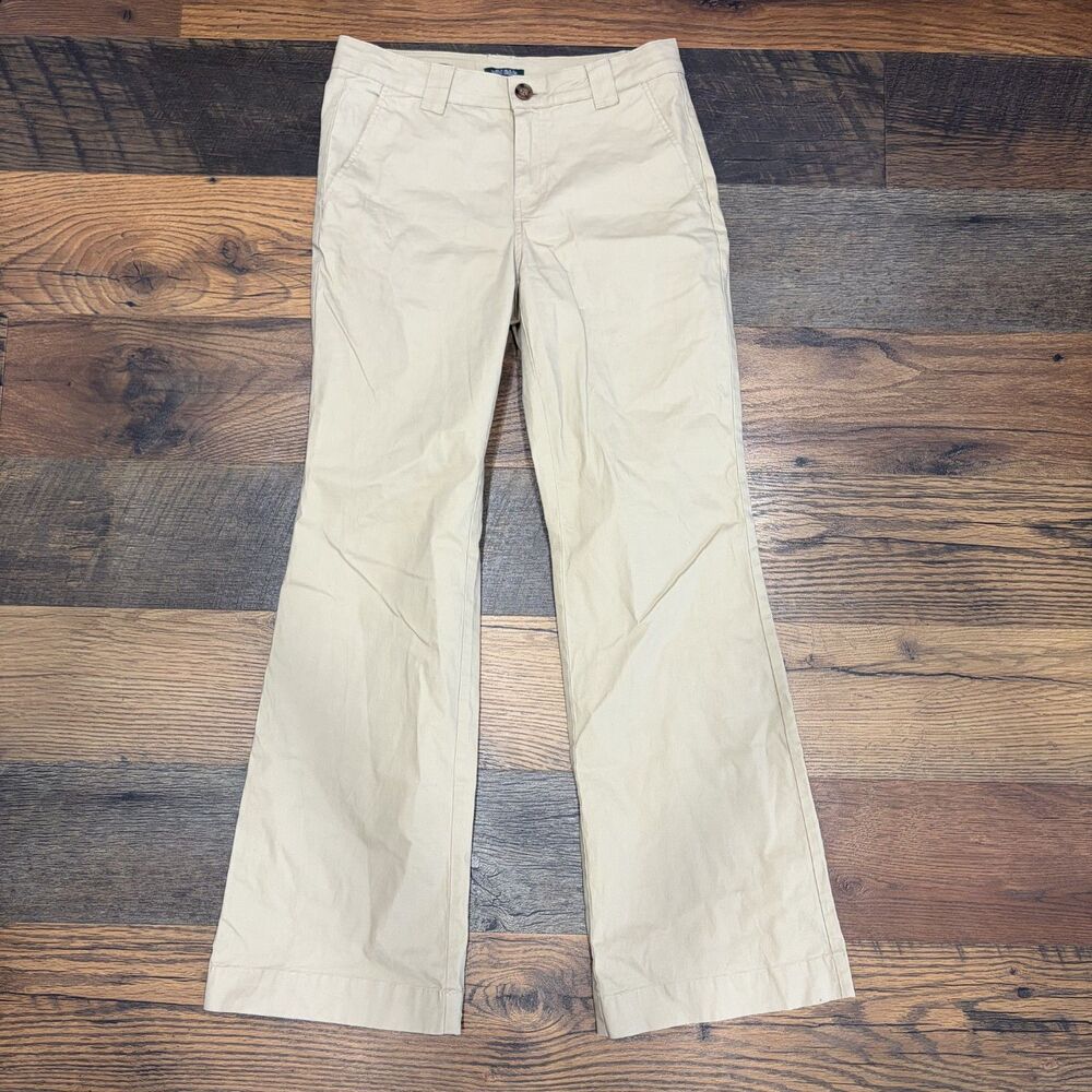 Wild Fable Low-Rise Flare Khaki Pants